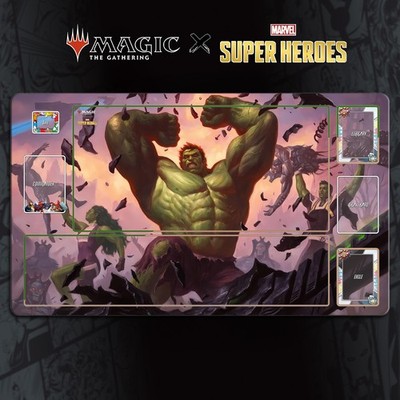 MTG X MARVEL Playmat TCG | 24x14''(60*35cm) | Massive - Stitched EDGES