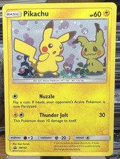 Pokémon 2019 Pikachu SM162 Sun & Moon Black Star Promo Holo Card TCG on eBay