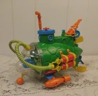 Sewer Sub Submarine TMNT 1991 Playmates Vehicle Vintage NEAR COMPLETE (READ)