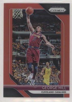 2018-19 Panini Prizm Red Prizm 74/299 George Hill #160 0f8