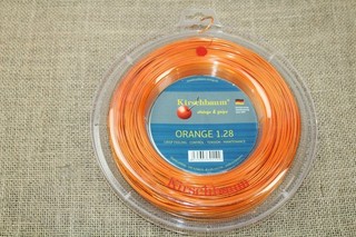 Tennis Strings Cherry Tennis String Polyester 1.28mm x 200m Orange 1.28