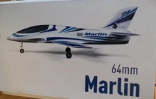 NEW Arrows MARLIN 64mm EDF JET RC Airplane Kit - 35" Wingspan 39" Length - NIB