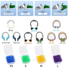 Dental Matrix Bands Ring Sectional Matrice Clamp Fit Garrison Palodent V3 System