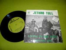 Jethro Tull Living In The Past Israel 7" 45 Hebrew Sleeve "The American Group" !