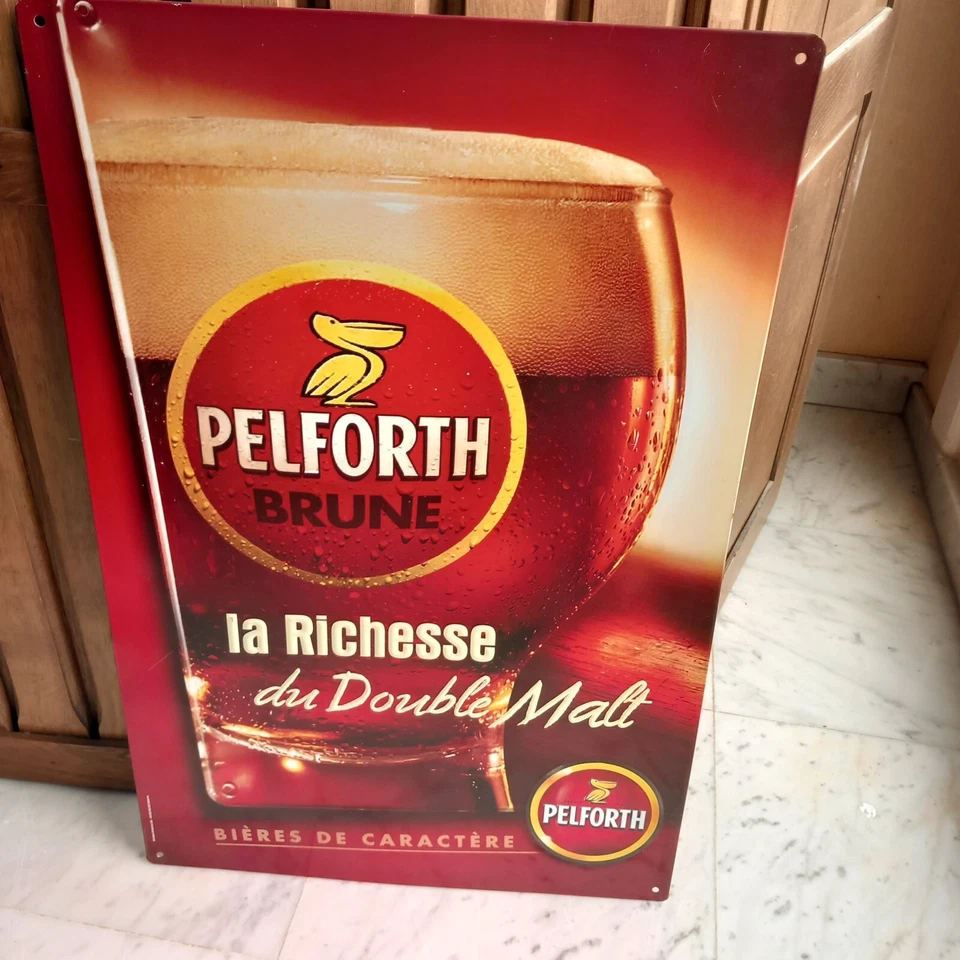 Pub métal bière PELFORTH - Photo 1/1
