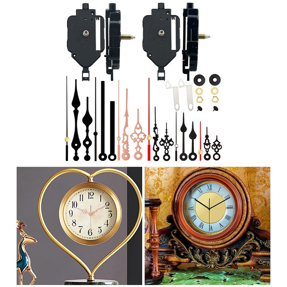 Pendulum Clock Movement Jumping Seconds Wall Clock Accessories Metal