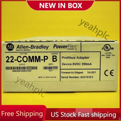 22-COMM-P AB PowerFlex PROFIBUS DP Adapter 22-COMM-P Ups express US Free Tax