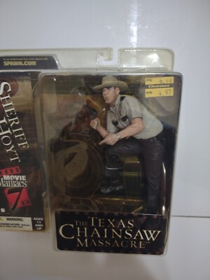 【未開封】テキサス・チェーンソー 「Sheriff Hoyt」フィギュア McFarlane Sheriff Hoyt Movie Maniacs Series 7 Texas Chainsaw