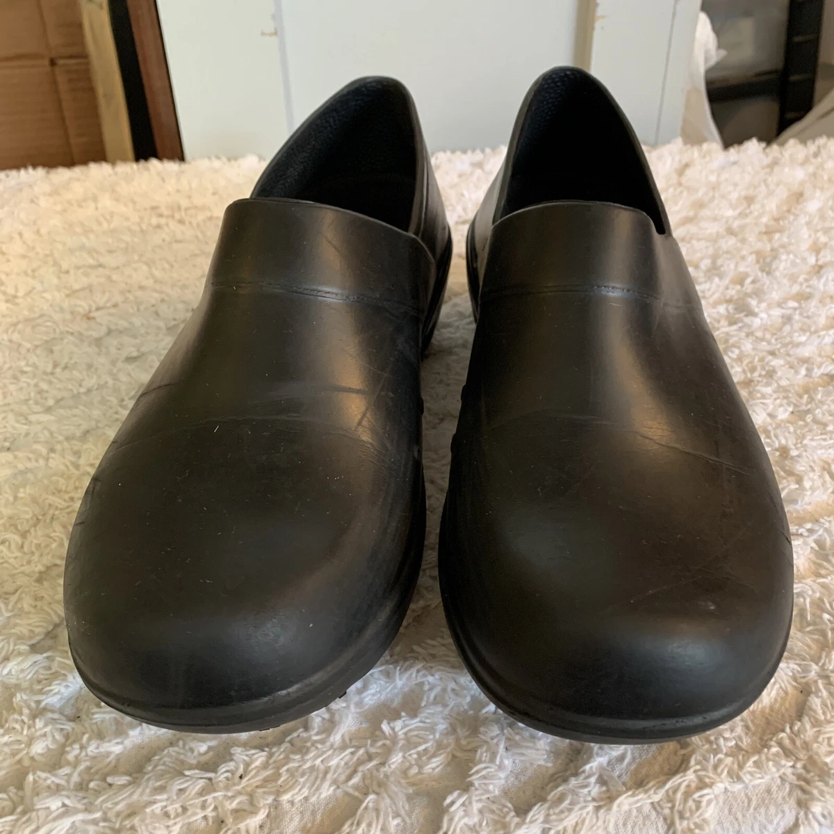SFC Shoes for Crews Air Clog Black Women s Shoes Slip On Size 6.5 Slip Resistant
