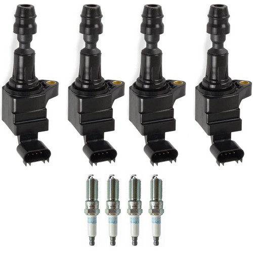 4X Ignition Coils + 4X Spark Plugs for 20112017 Buick Regal GMC