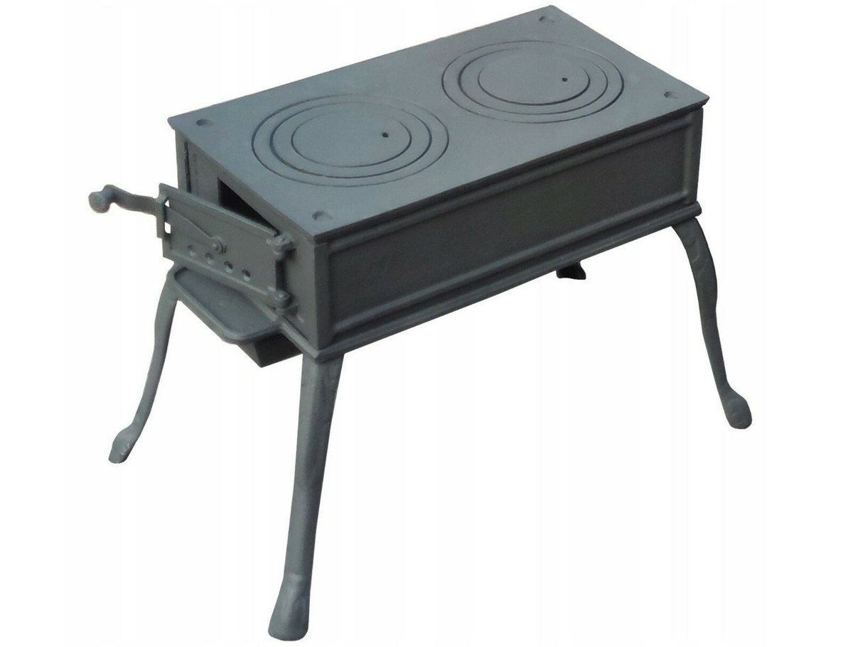 5kW Cast Iron Coal Wood Burner Stove Heater Shed Summerhouse Workshop Garage  | eBay