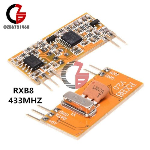 3.3V/5V 433Mhz Wireless Receiver Module RXB6/8 RXB14 RXB12 RXC6 for Arduino AVR - Picture 11 of 25