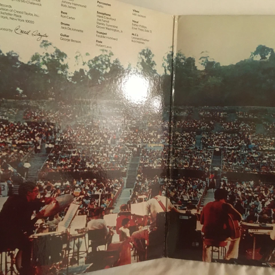 CTI ALL STARS LP CTS SUMMER JAZZ AT THE HOLLYWOOD BOWL - Image 3 of 4