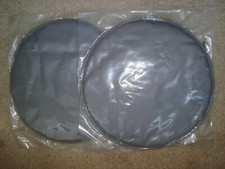 Set of 2 - IKEA BENO Chair Pad Outdoor Round Gray Cushion Soft Patio Seat Topper