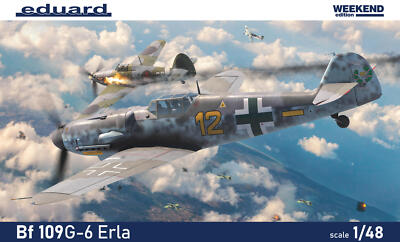 MW22 EDUARD 84201 BF 109G-6 ERLA 1/48  PLASTIC KIT NEW -> 07/2024