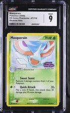 CGC 9 Masquerain Reverse Holo 47/110 EX Holon Phantoms 2006 Pokemon Card on eBay