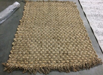 NATURAL 4' X 6' Broken Thread Rug, Reduced Price 1172654343 NF856A-4