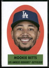 Mookie Betts 2021 Topps Archives 1963 Topps Peel-Off #69PO-3 - Dodgers