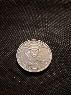 KREWE OF ARABI NEW ORLEANS MARDI GRAS STATUE OF LIBERTY DOUBLOON