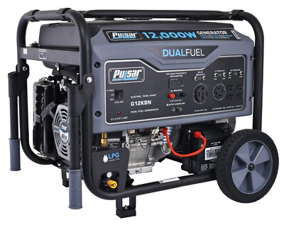 #ad Pulsar G12KBN SG Heavy Duty Portable Dual Fuel Generator 12000 Watt $899.00