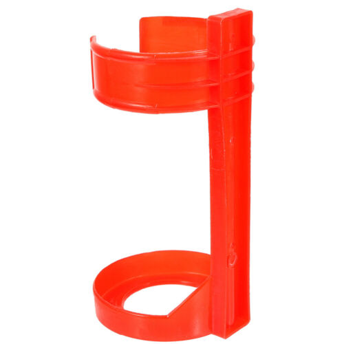  Fire Extinguisher Hanger Plastic Wall Mounted Holder Bracket - Picture 1 of 9