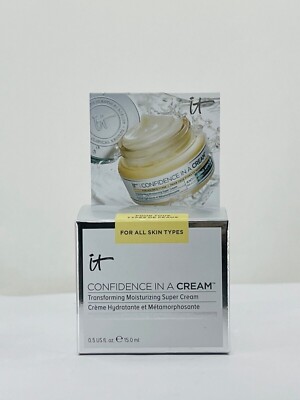 IT confidence in a cream 0.5 oz Transforming moisturizing super cream Free Ship