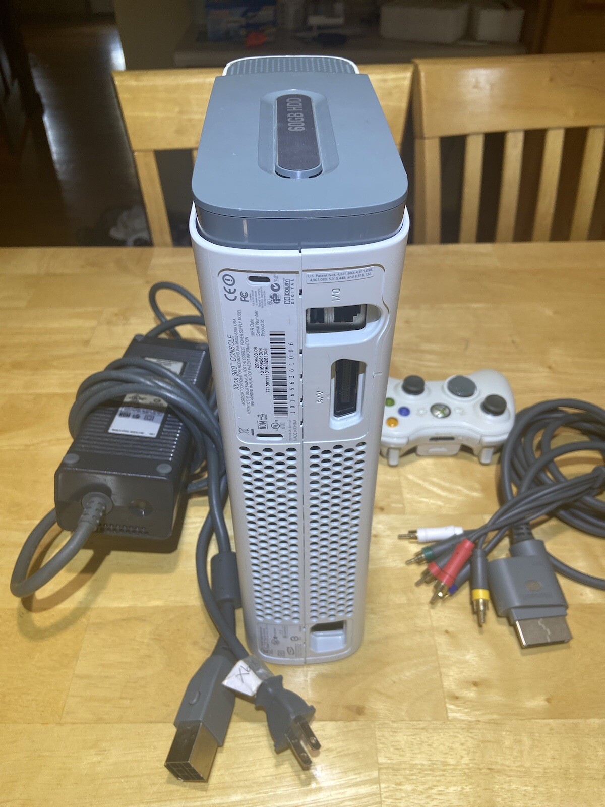 Microsoft Xbox 360 60GB HDD Console Matte White Read Description 303867160406 eBay