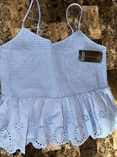 NWT No Boundaries Junior  s Size XXL 19 Blue Tank Top