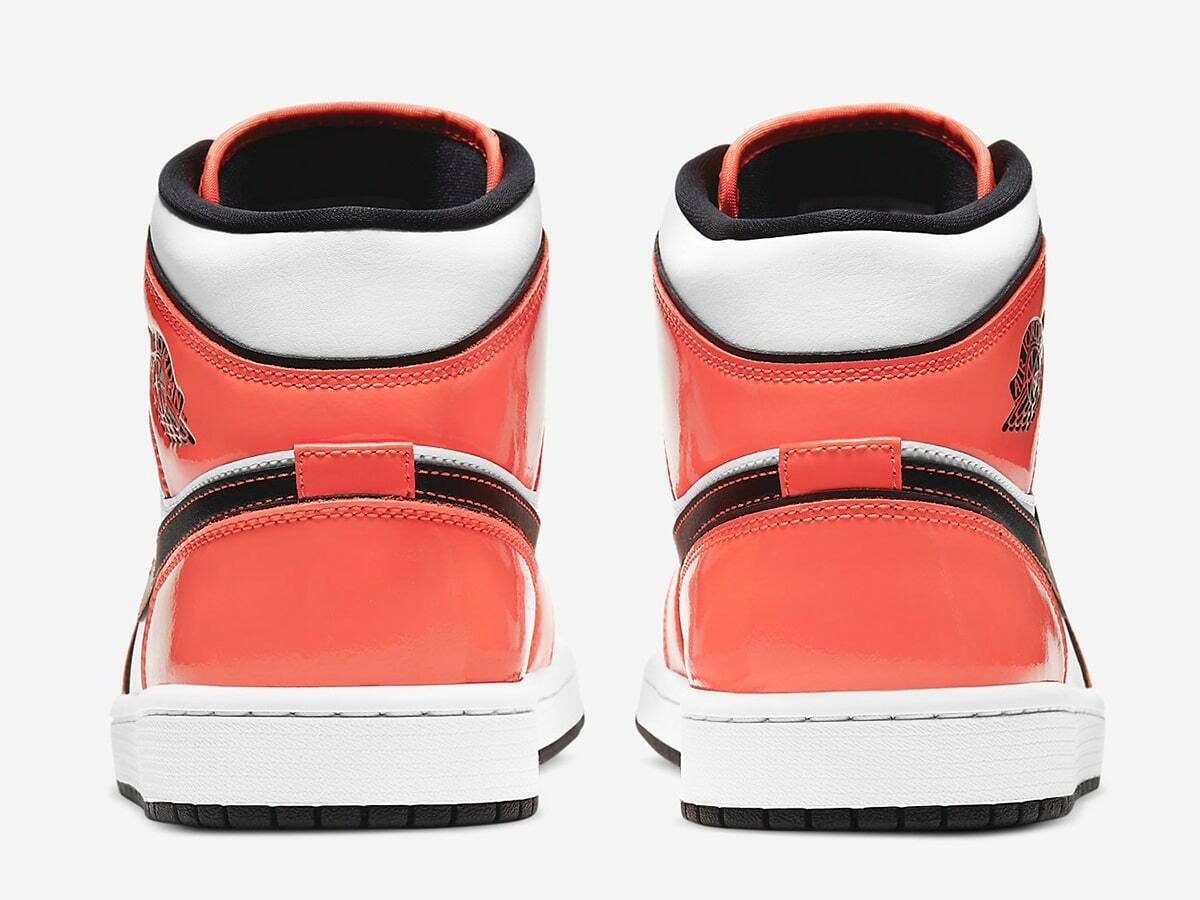 NEW Nike Air Jordan 1 Mid SE Turf Orange DD6834-802 Men’s Size 9.5 Air Jordan 1 Mid SE Turf Orange Black White DD6834802 Men main image 3