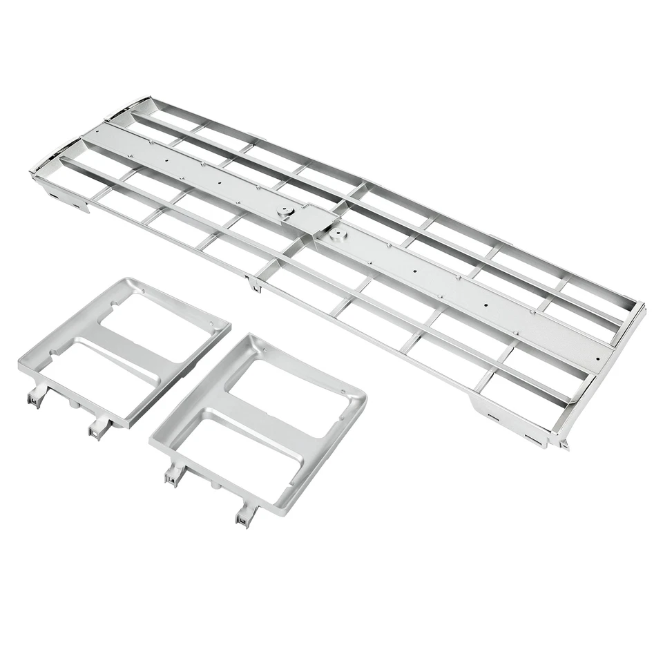 Front Grille+Headlight Bezel Kit For Chevrolet C10 Suburban K5 Blazer 1985-1988 Foto 4 de 4
