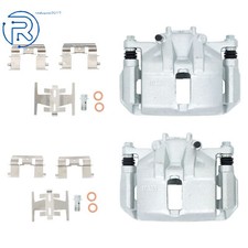 For Acura Honda Cr-v Accord Set Of 2 Front Lhrh Disc Brake Calipers Wbracket