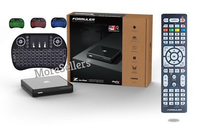 FORMULER Z Alpha Dual Band 5G 4K MYTVONLINE2 + Extra 3 Colours Wireless Keyboard