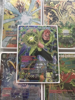 Dragon Ball Super Kartenspiel - BT14-149 SR - Android 16, Begrenzer nicht aktiviert *NM*