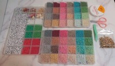 Seed Beads/Bead Kits For DIY Jewelry Making Lot Of 3 New
