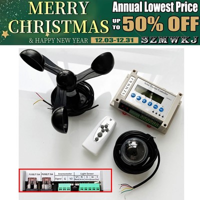 Electronic Dual Axis LCD Solar Panel Tracking 9V-35V Solar Tracker Controller EL