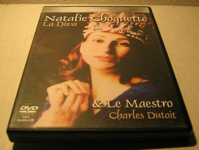 DVD Natalie Choquette La Diva & Le Maestro in Concert + Audio CD mit Booklet ZYX