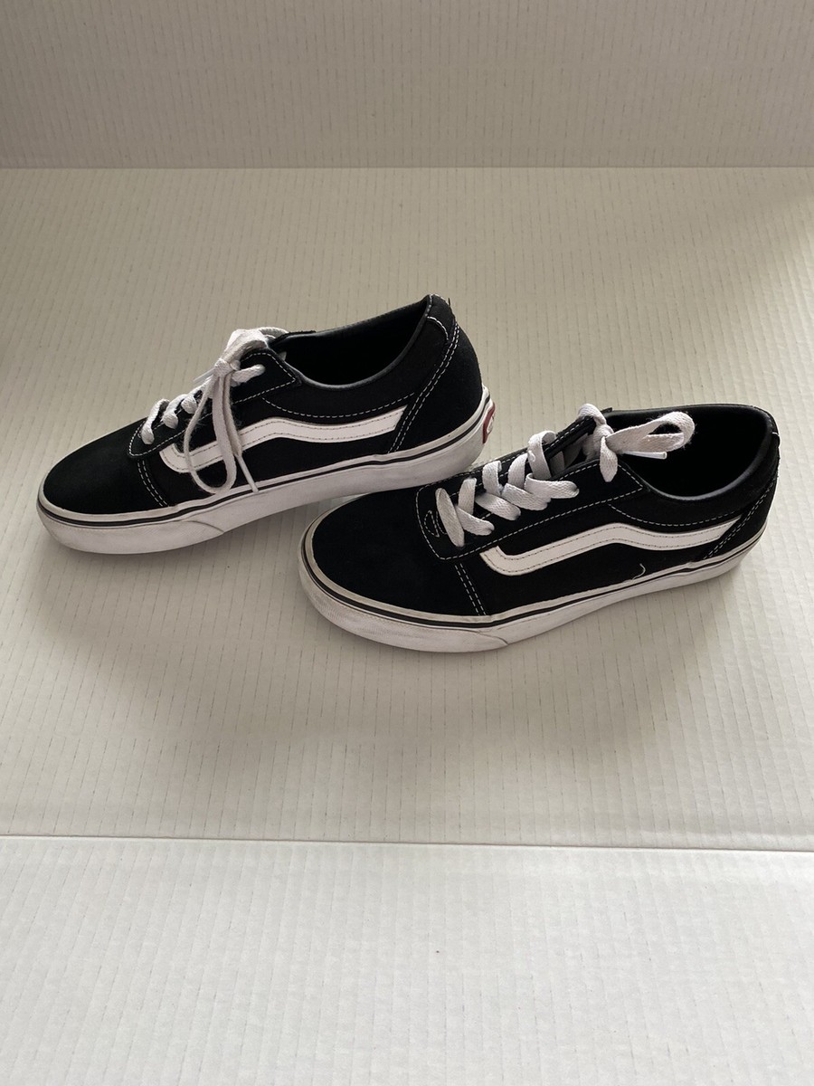 VANS Old Skool Skate Shoe Black White
