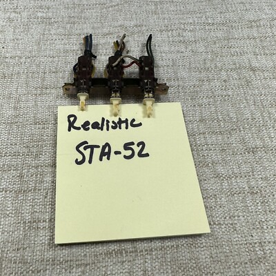 Realistic STA-52 Parts - Switch Mono Loudness Monitor (all Pictured) - Read