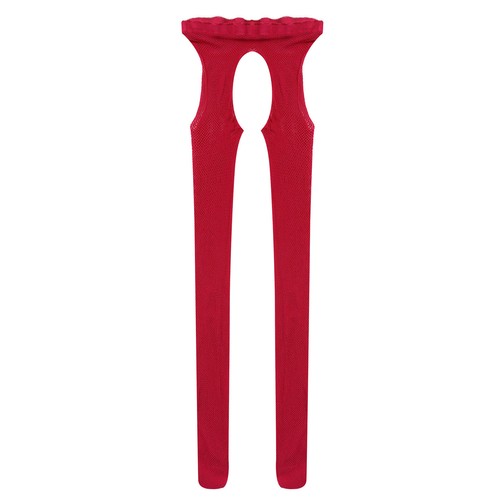 Damen Strumpfhose Öl Glanz Strapsstrümpfe Dehnbar Strümpfe Ausgeschnittene Hose - Picture 126 of 183
