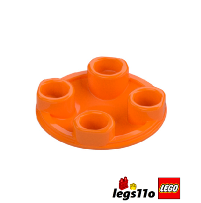 LEGO 2654 / 28558 NEW Round Plate 2x2 Inverted Slide Shoe - Pack