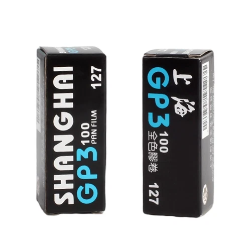 Shanghai GP3 127 Black & White B/W ISO 100 Roll Film Negative 01-2024 Freshest