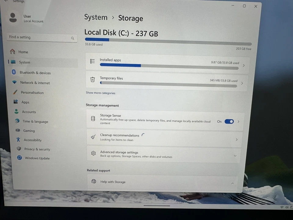 Microsoft Surface Pro 5 12.3" i7-6650 8GB RAM 256GB SSD Wind 11 80% BAT LCD READ - Image 2 of 4