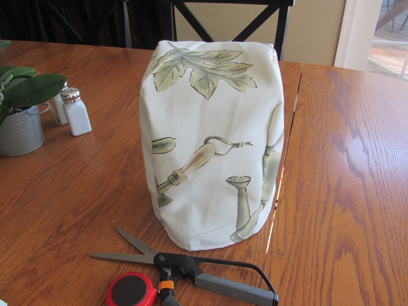 Pfaltzgraff Naturewood Appliance DUST Cover for Can Opener or Juicer RARE Fabric