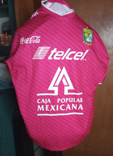 LEON Telcel Caja Popular Mexicana #13 Corona/Comex on Back Size L Red Jersey