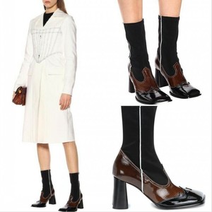 square block heel boots