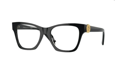 VERSACE VE3341U GB1 Black Women's 52 mm Eyeglasses SEE DETAILS 