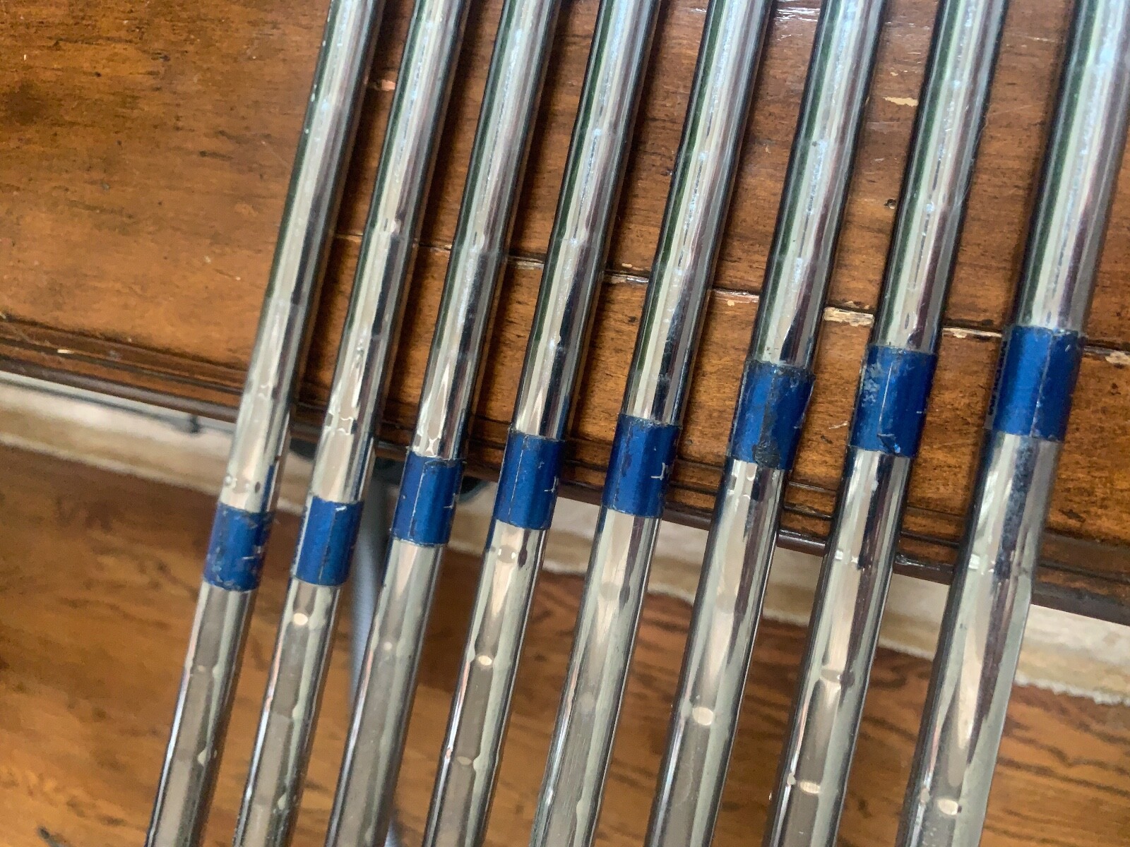 как выглядит VINTAGE SPALDING EXECUTIVE REGISTERED IRON SET 3-W фото