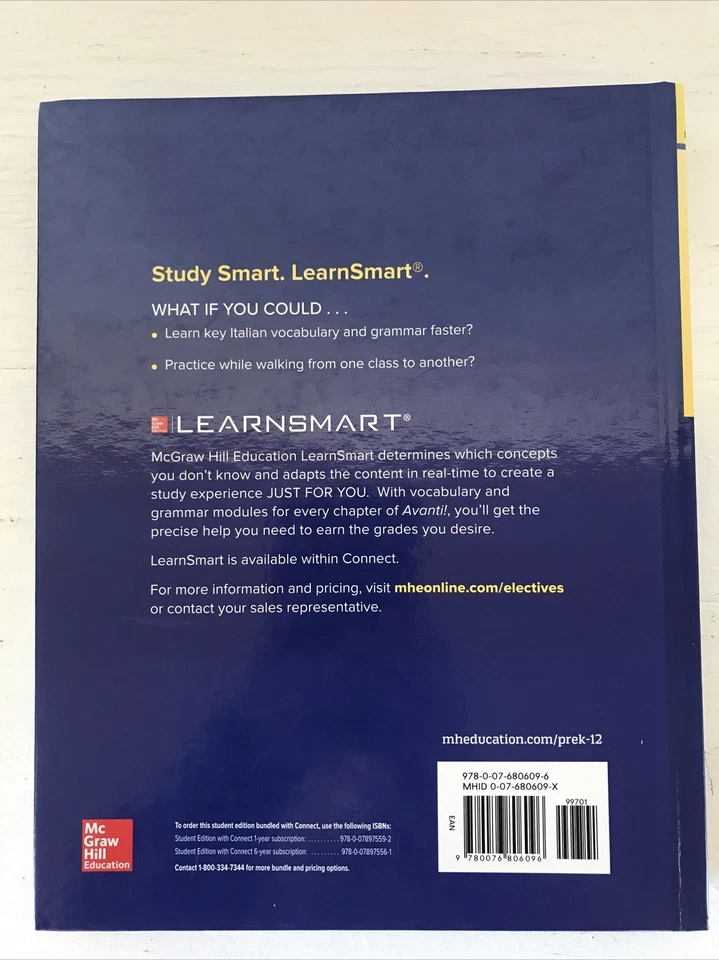 Avanti! Beginning Italian, Janice M. Aski, Diane Musumeci, McGraw Hill - Image 2 of 4