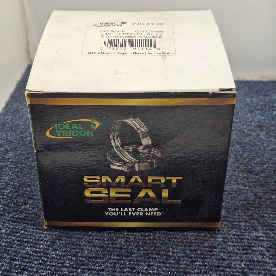 (CANTIDAD 10) Abrazadera de manguera de acero inoxidable Ideal-Tridon 1/2" 300, 372150044051 Foto 3 de 4