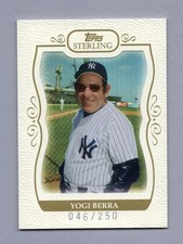 2008 Topps Sterling Yogi Berra Card #74 YB10 SN 046/250
